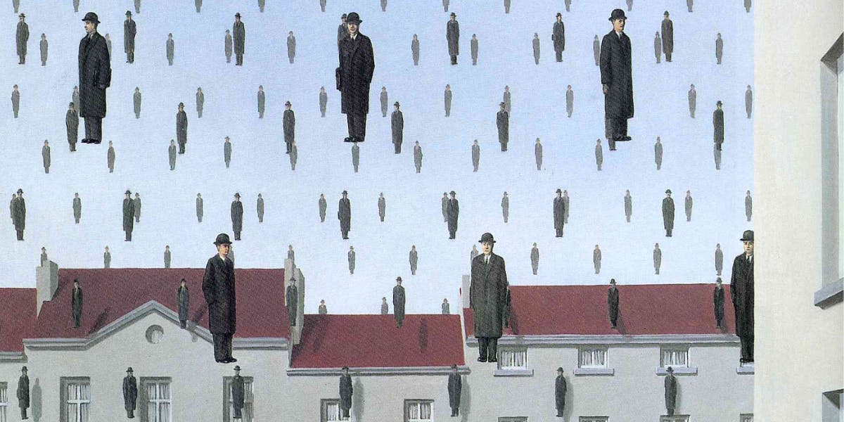 Magritte 2024 bowler hat